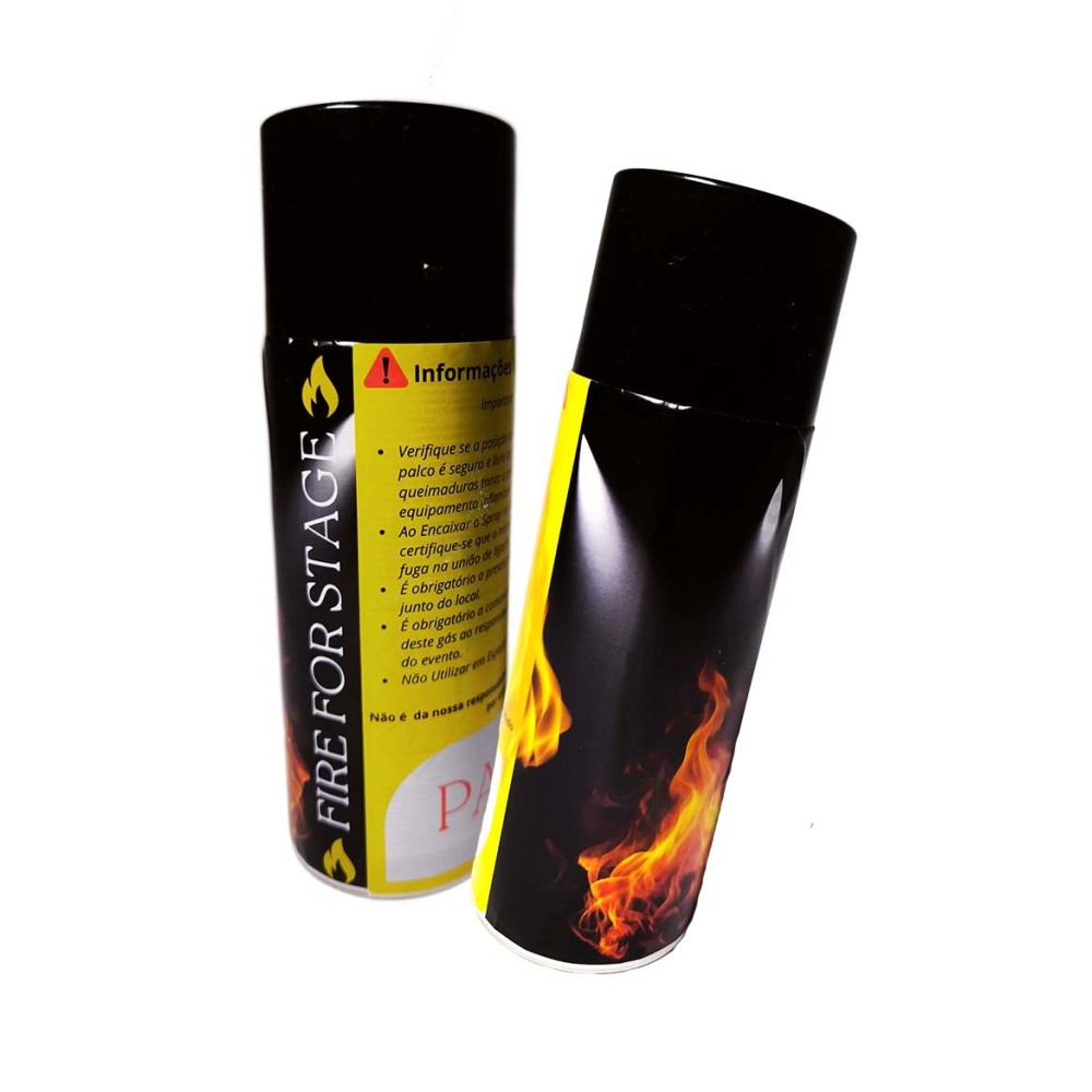 Spray Gás Chama de Fogo para Palco