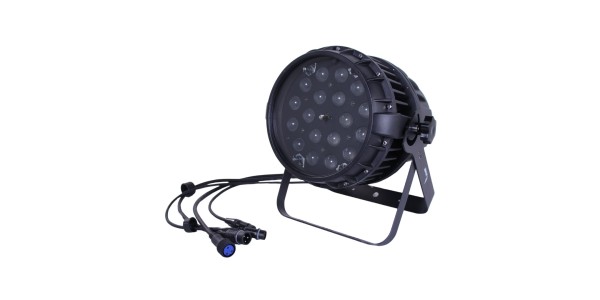 F&S Light LED Par with Zoom 18x12w