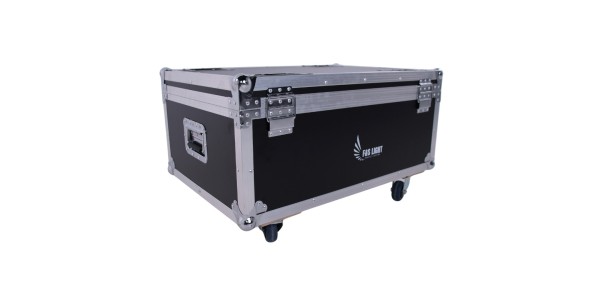 F&S Light Flight case 6 in 1 Strobe Light 1000w 8+8
