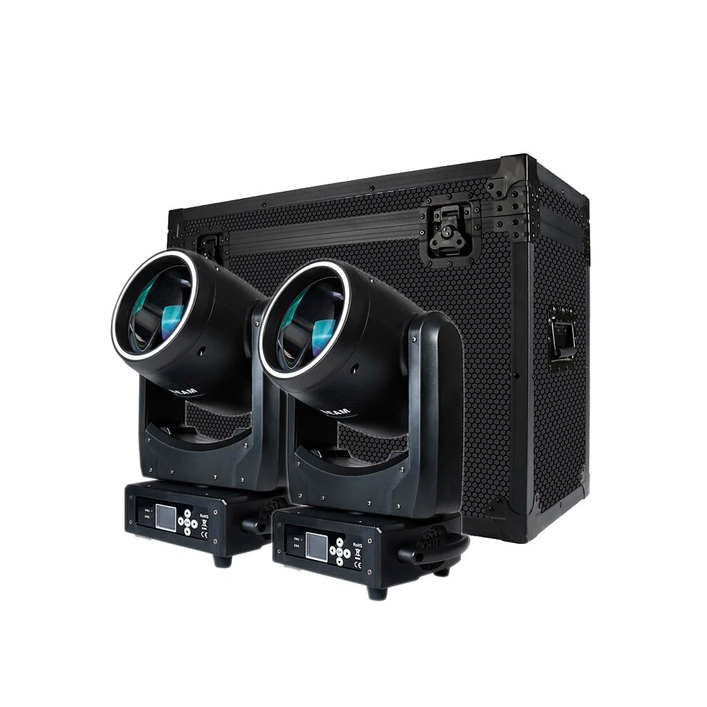 PACK BEAM 2 Beams 300W LED + Fligth Case