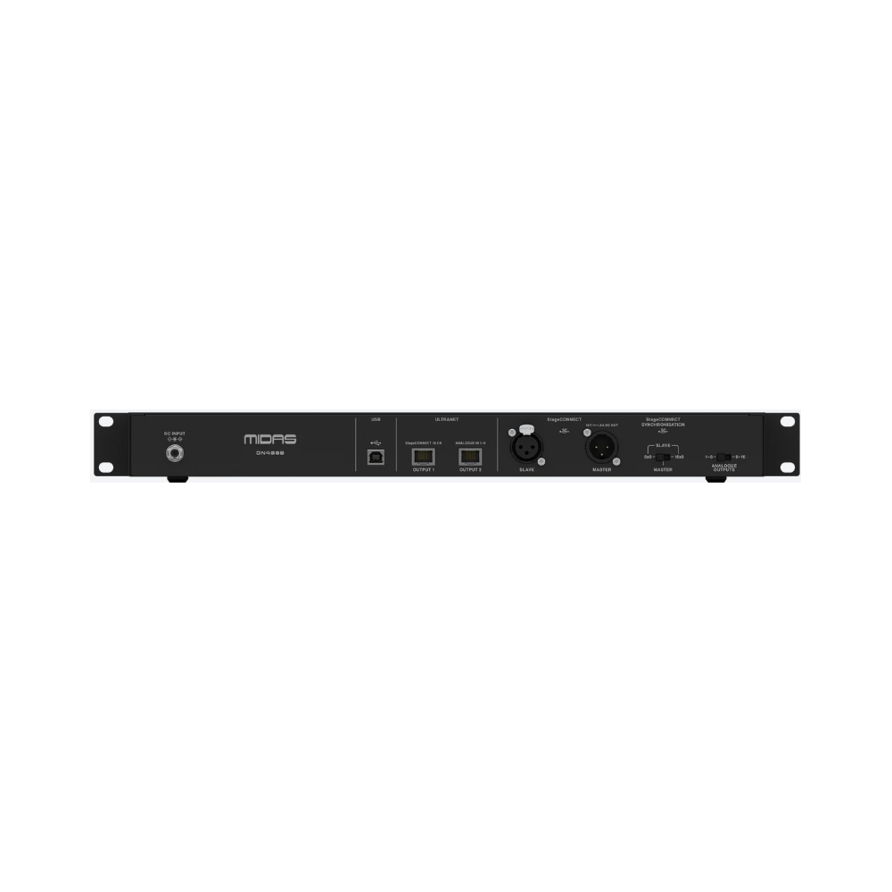 Euroshopmusic | Video Wall, Palco som e Luz Midas DN4888 stage interface 8 entradas e saídas