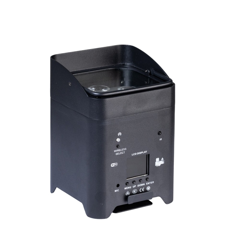 Cube Light wall 6x18W RGBWA waterproof - Preto